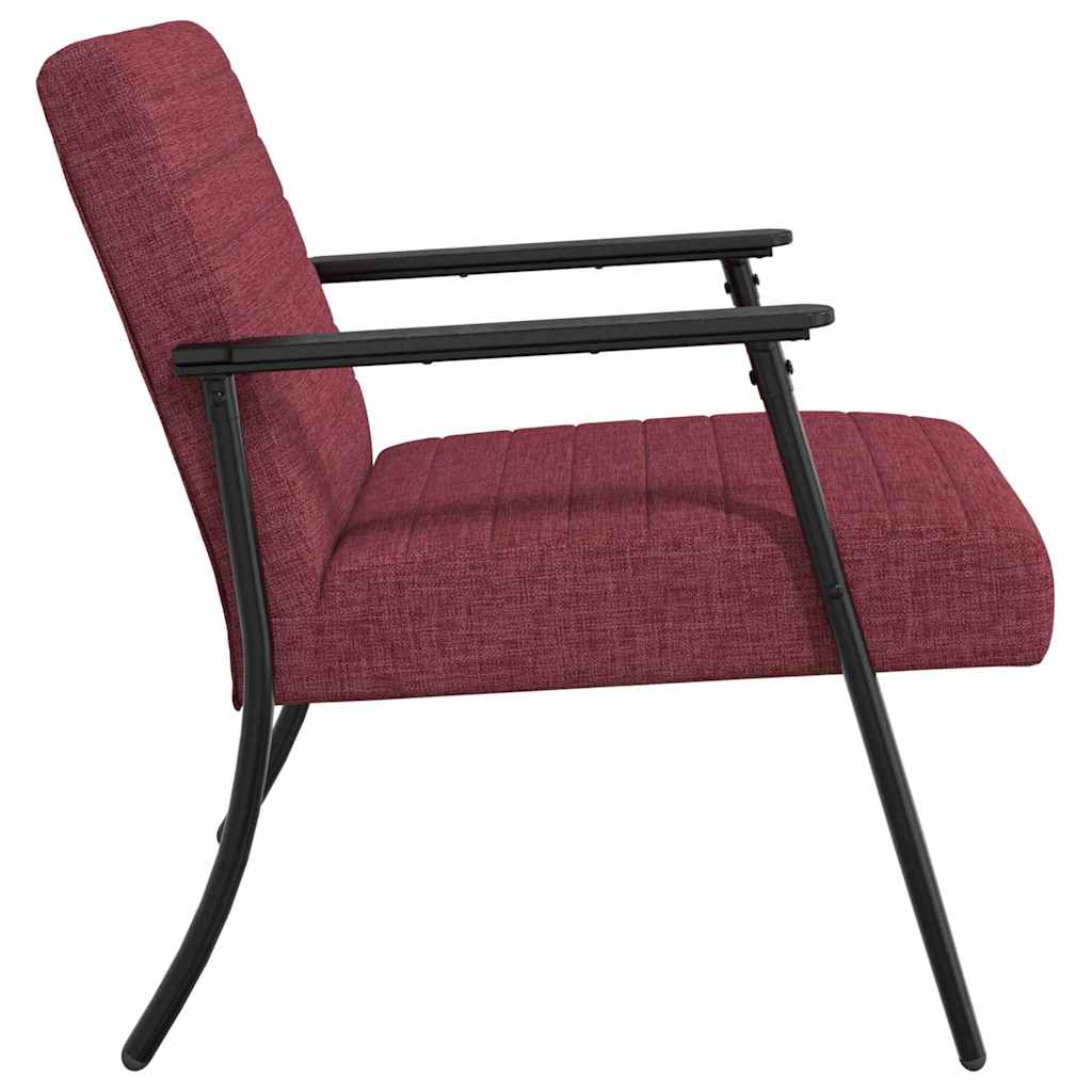 krėslas Vyno raudona 59 x 75 x 78 cm audinys