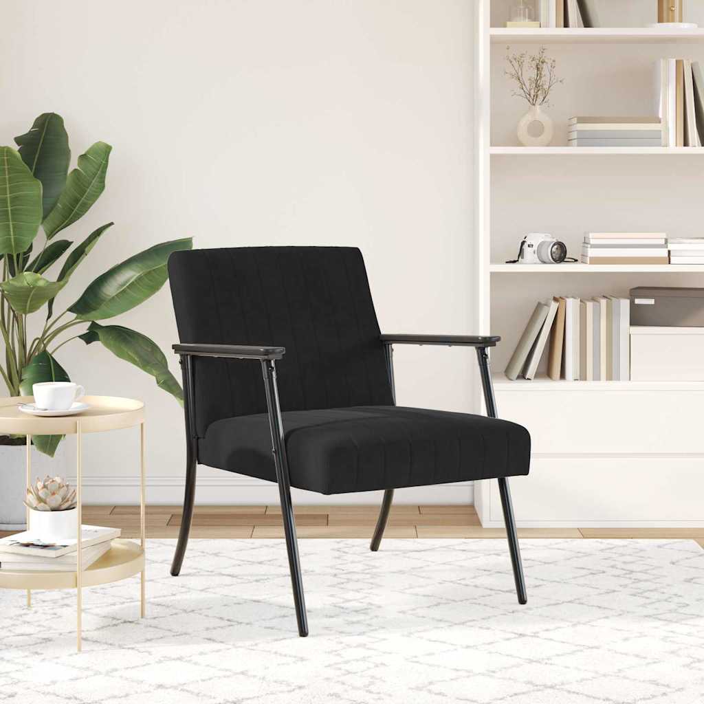 krėslas Juoda 59 x 75 x 78 cm Aksomas