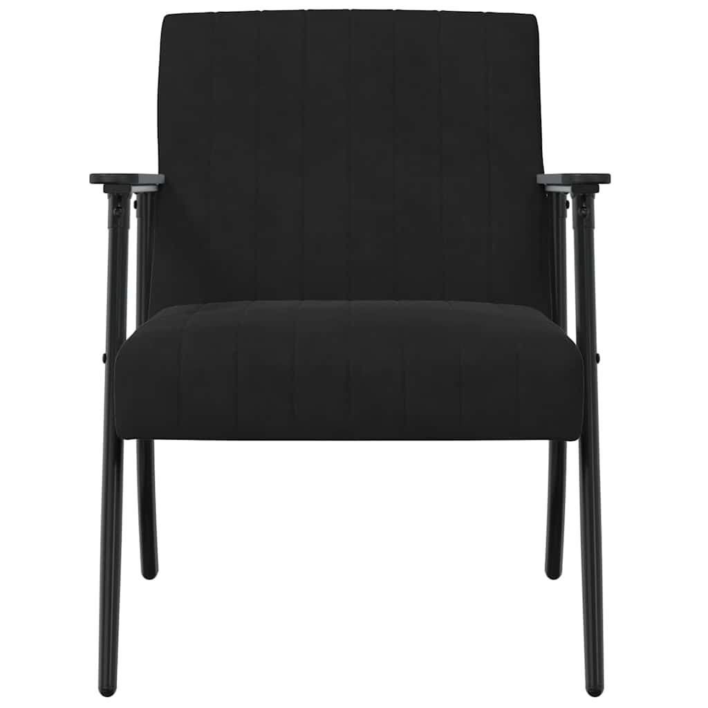 krėslas Juoda 59 x 75 x 78 cm Aksomas