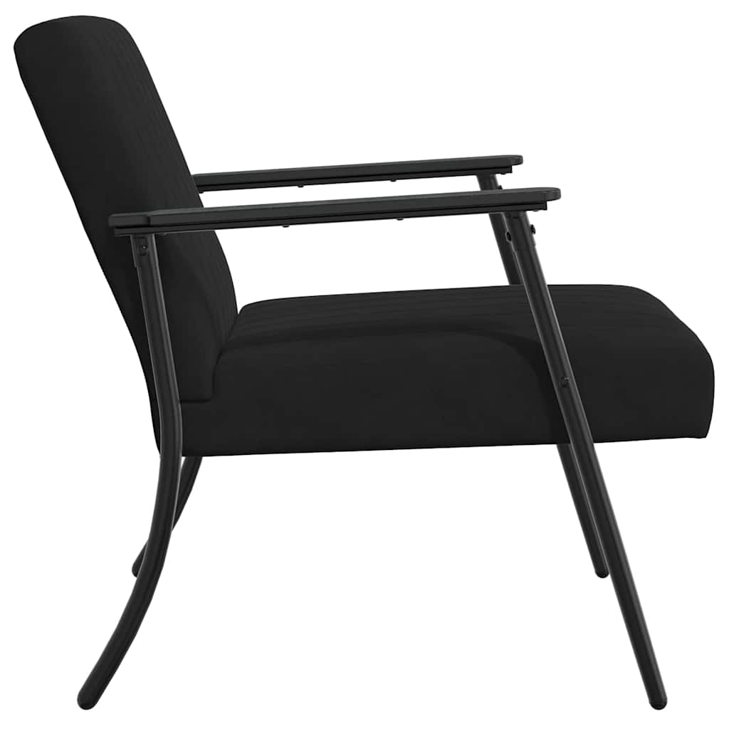 krėslas Juoda 59 x 75 x 78 cm Aksomas