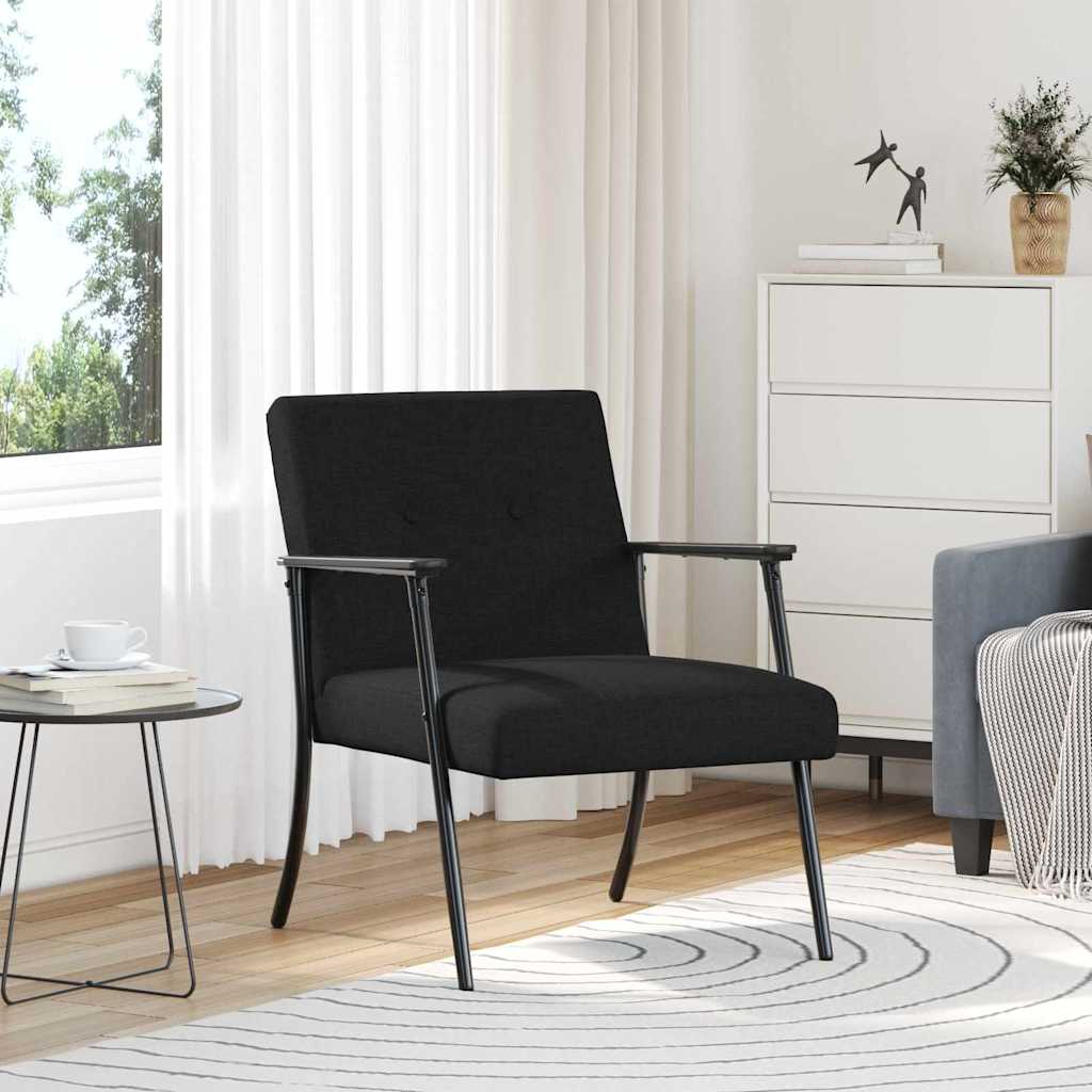 krėslas Juoda 59 x 75 x 78 cm audinys
