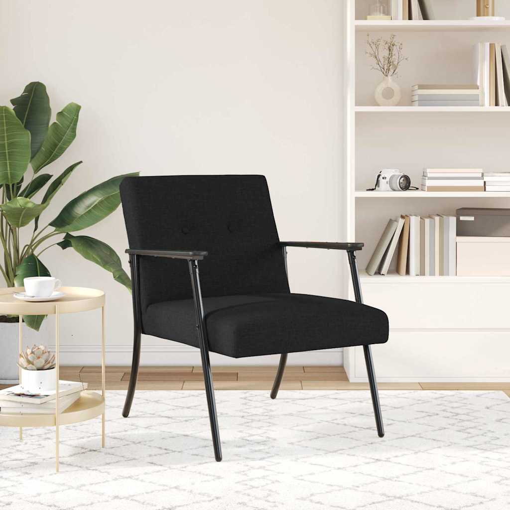 krėslas Juoda 59 x 75 x 78 cm audinys