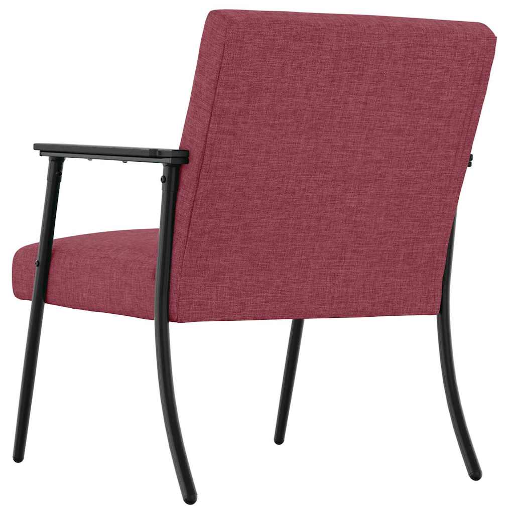 krėslas Vyno raudona 59 x 75 x 78 cm audinys