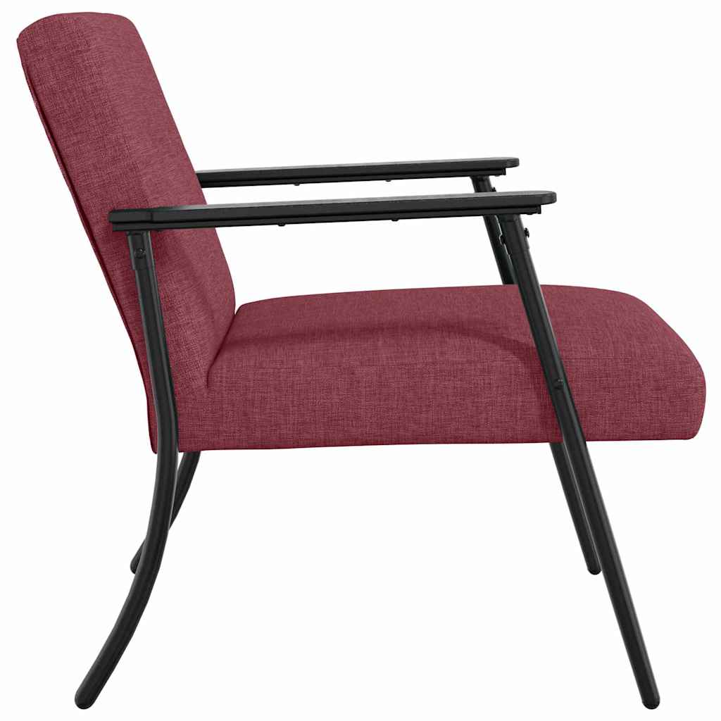 krėslas Vyno raudona 59 x 75 x 78 cm audinys