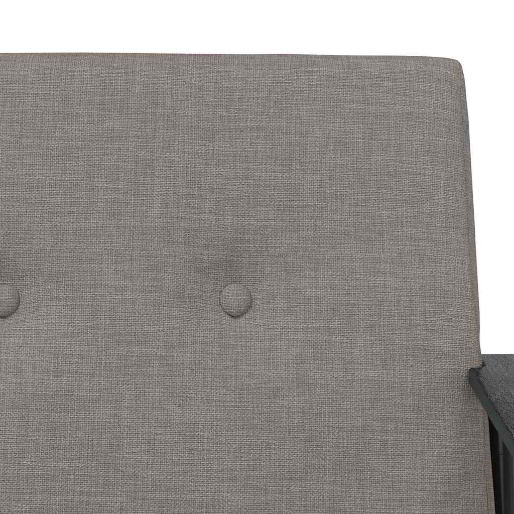 Armchair Taupe 59 x 75 x 78 cm fabric