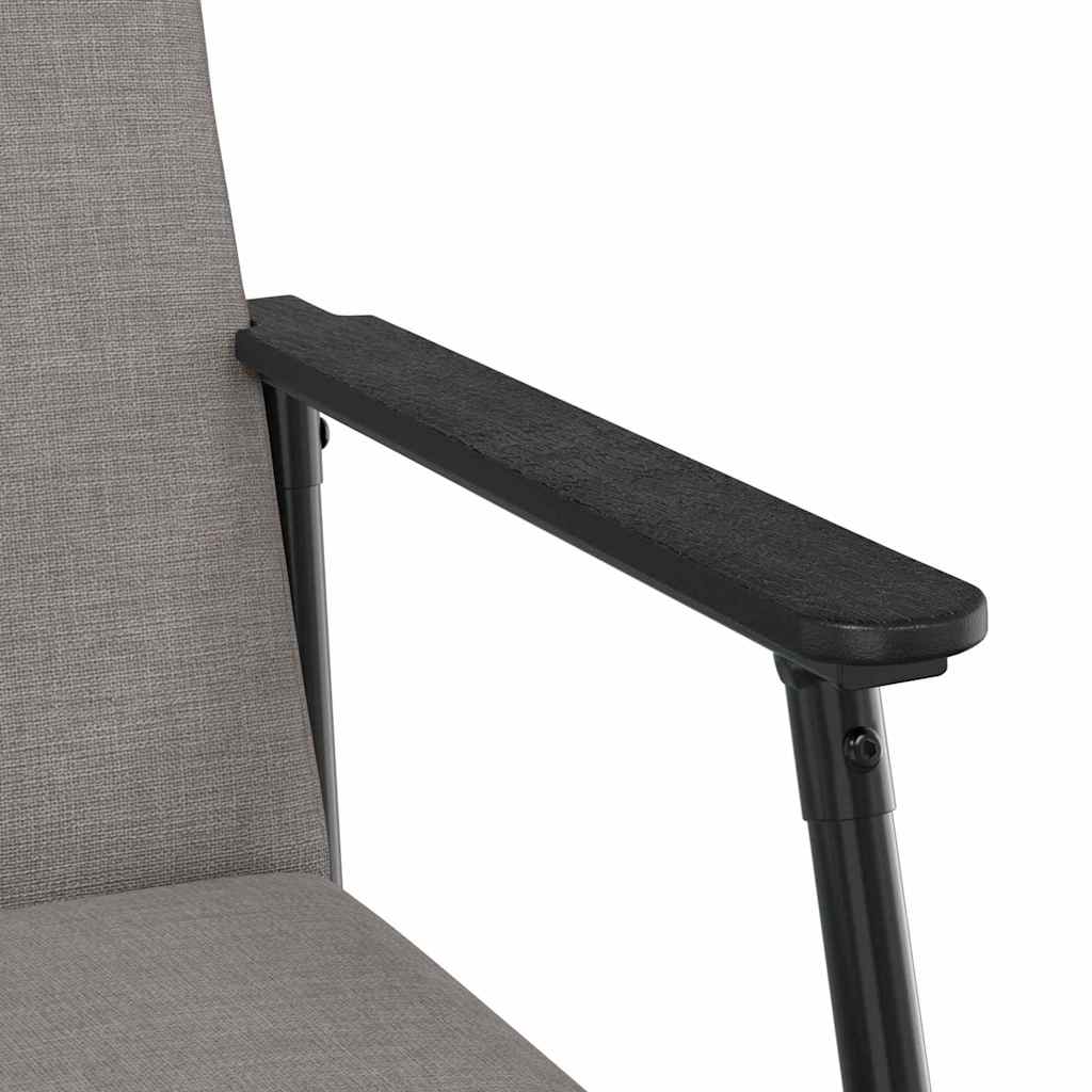 Armchair Taupe 59 x 75 x 78 cm fabric