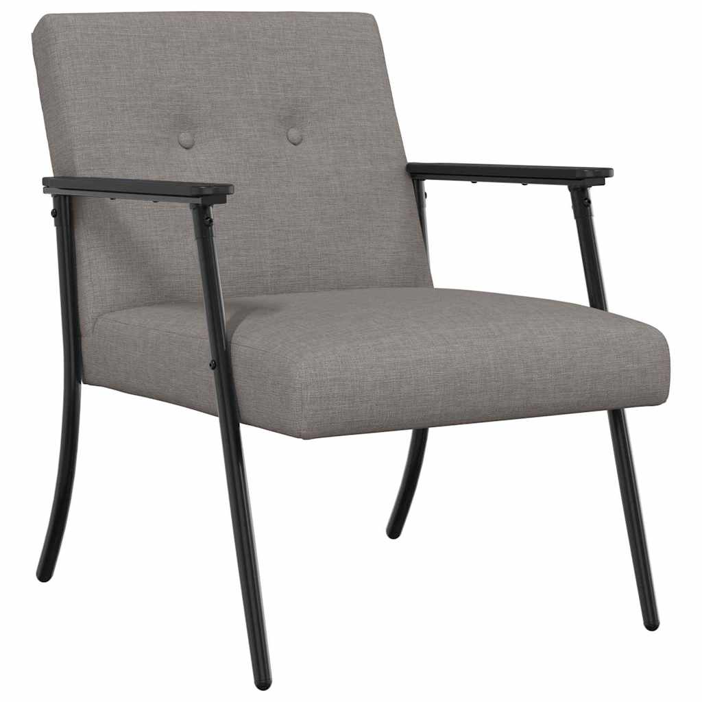 Armchair Taupe 59 x 75 x 78 cm fabric