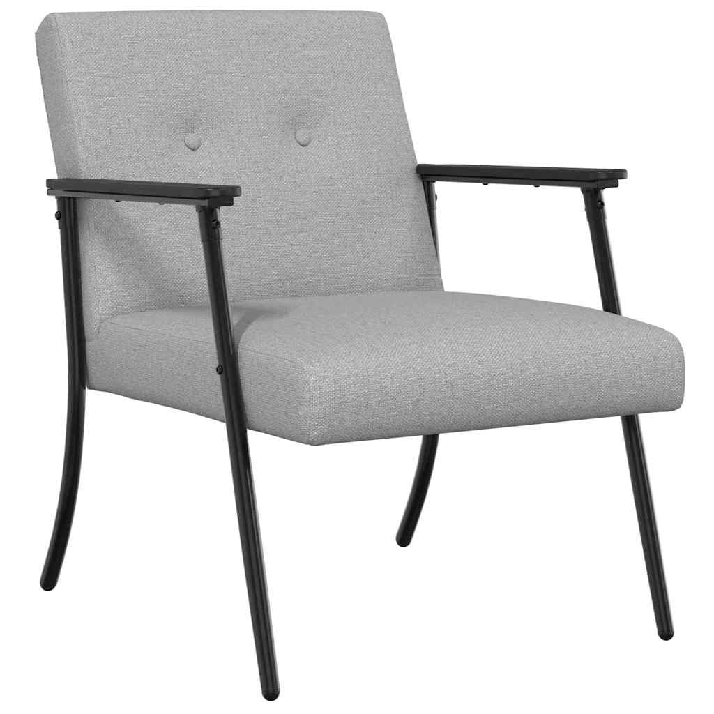 Krēsls, mākoņpelēks, 59 x 75 x 78 cm, audums