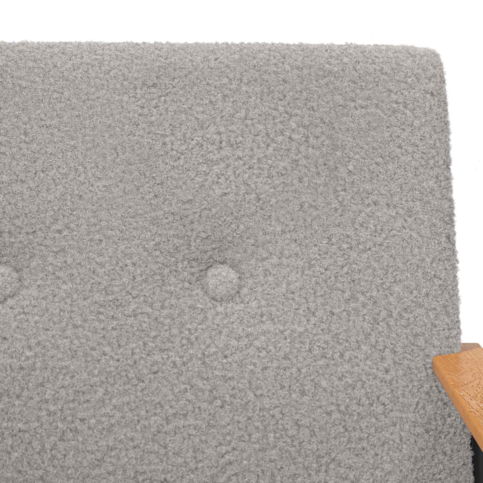 Armchair Light grey 59 x 75 x 78 cm