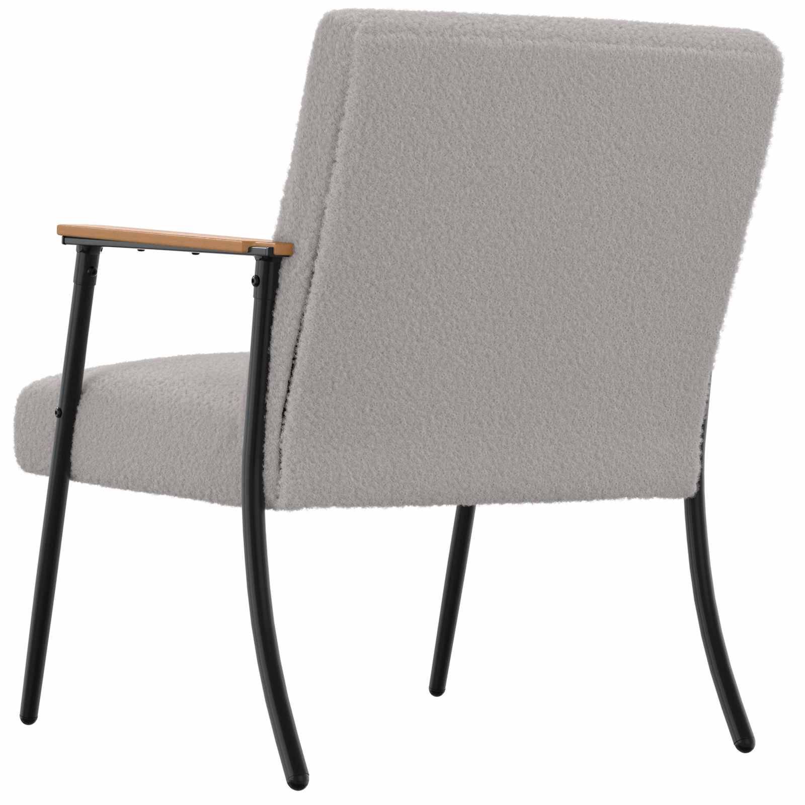Armchair Light grey 59 x 75 x 78 cm