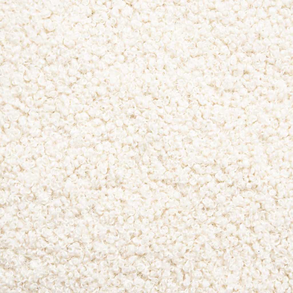 Armchair Cream 59 x 75 x 78 cm Boucle Fabric