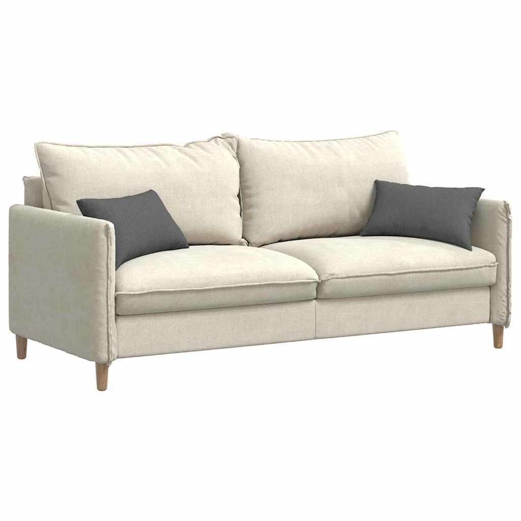 Sofa Pagalvės 2 pcs Tamsiai pilka 50 x 30 cm audinys