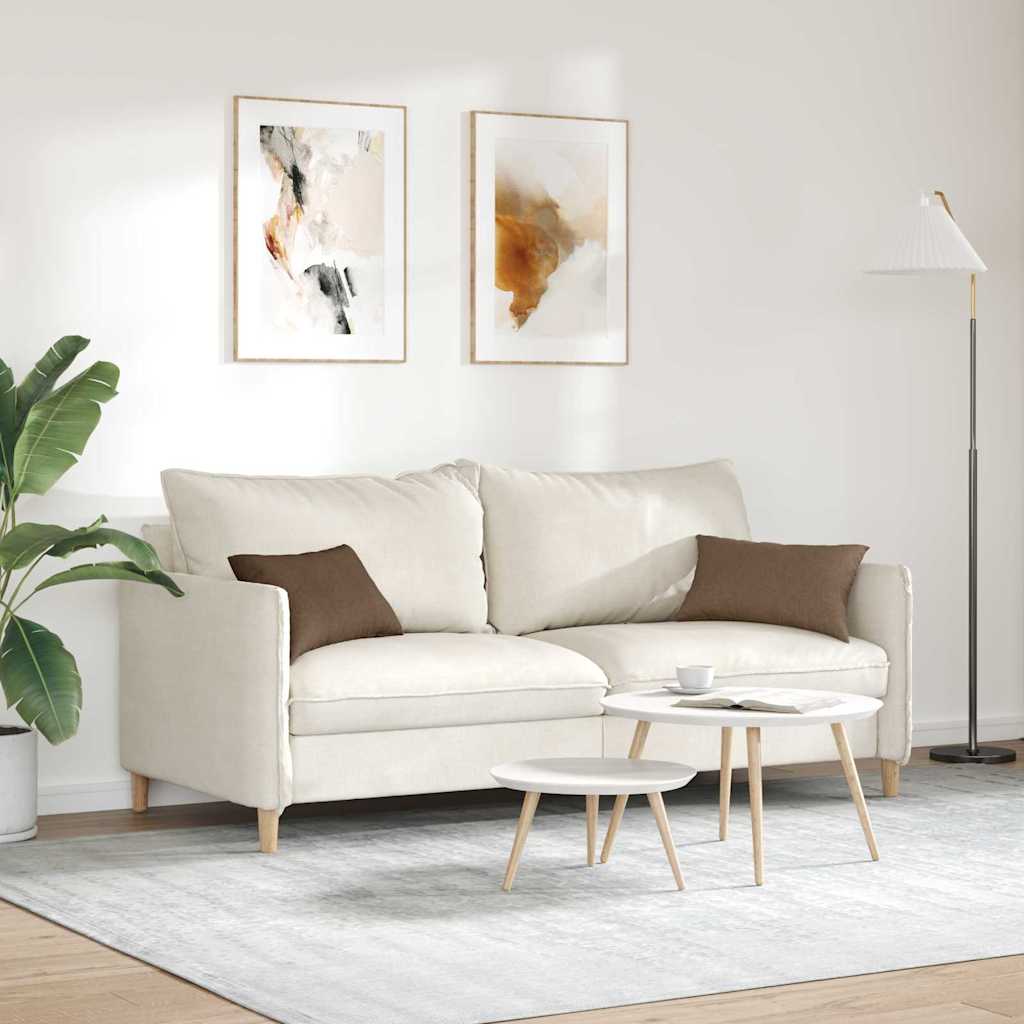 Sofa Pagalvės 2 pcs Ruda 50 x 30 cm audinys