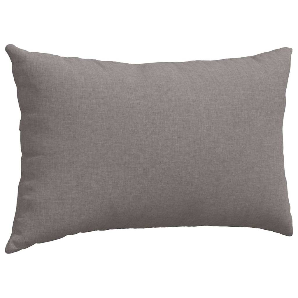 Sofa Pagalvės 2 pcs Taupe 50 x 30 cm audinys