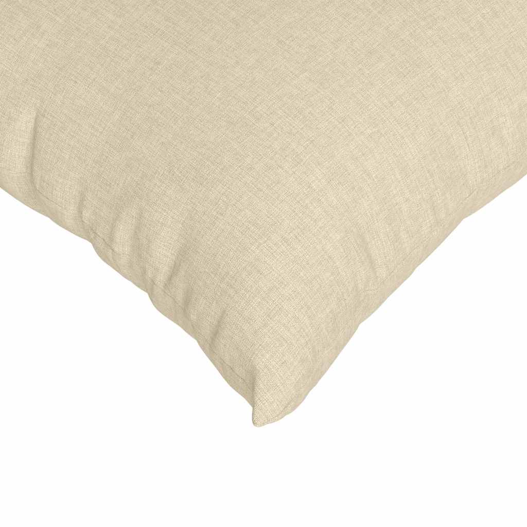Sofa Pagalvės 2 pcs Kreminė 50 x 30 cm audinys