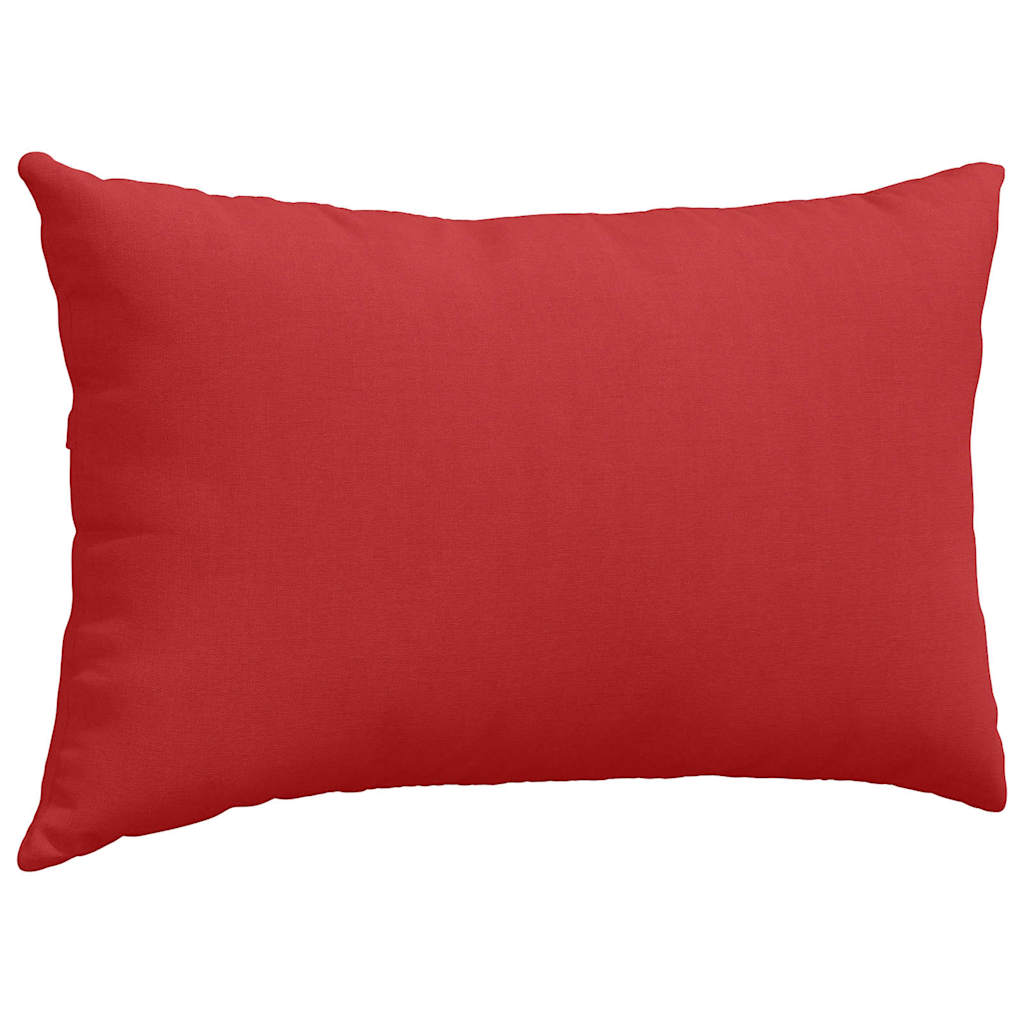 Dīvāna Spilveni 2 gab Sarkana 50 x 30 cm audums