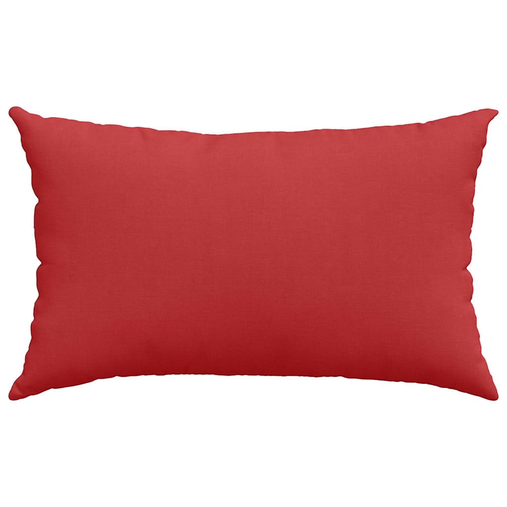 Dīvāna Spilveni 2 gab Sarkana 50 x 30 cm audums