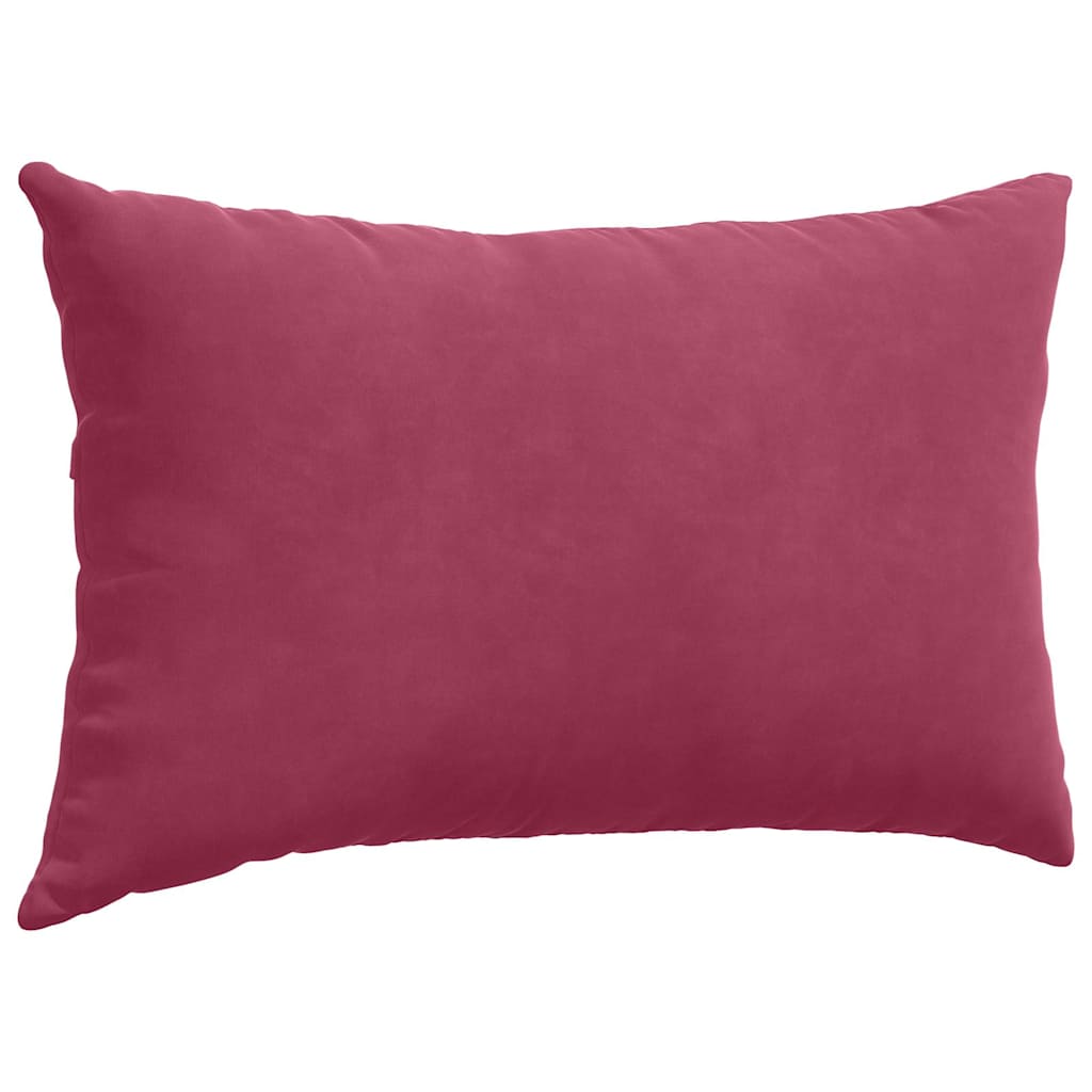 Dīvāna spilveni 2 gab. vīnsarkani 50 x 30 cm