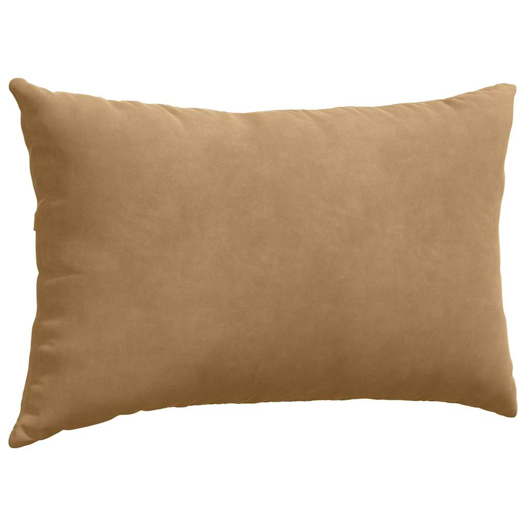 Sofa Pagalvės 2 pcs Ruda 50 x 30 cm Kordūrinis audinys