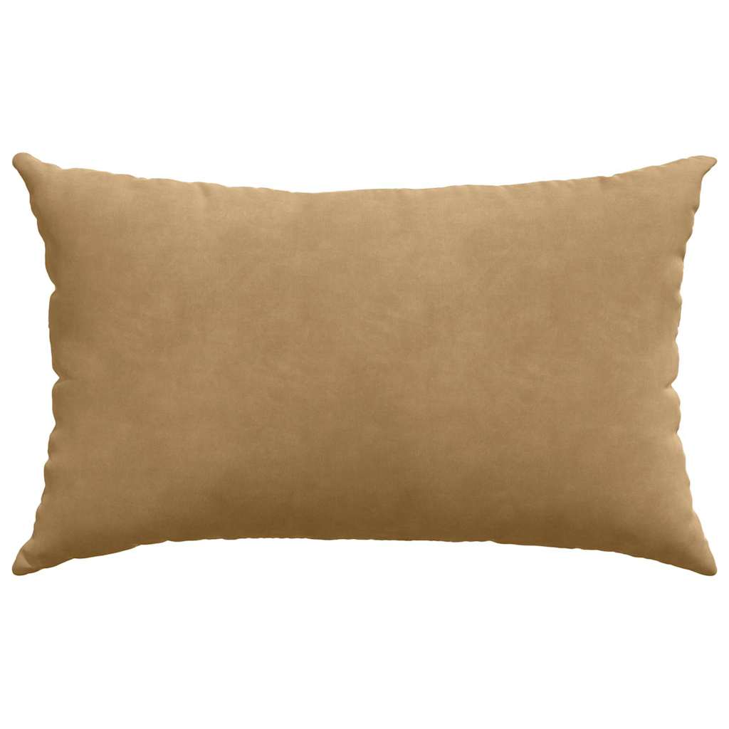 Sofa Pagalvės 2 pcs Ruda 50 x 30 cm Kordūrinis audinys