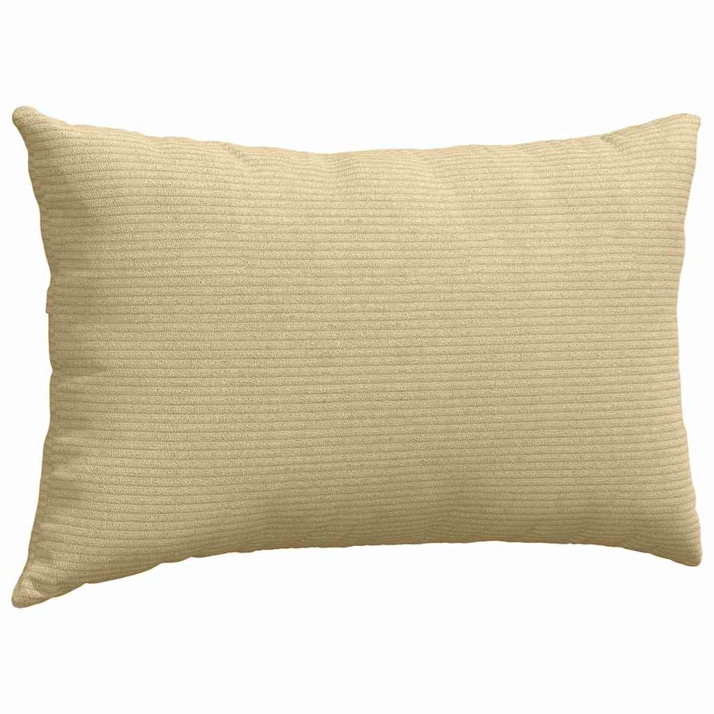 Sofa Pagalvės 2 pcs Pilkai žalia 50 x 30 cm Kordūrinis audinys