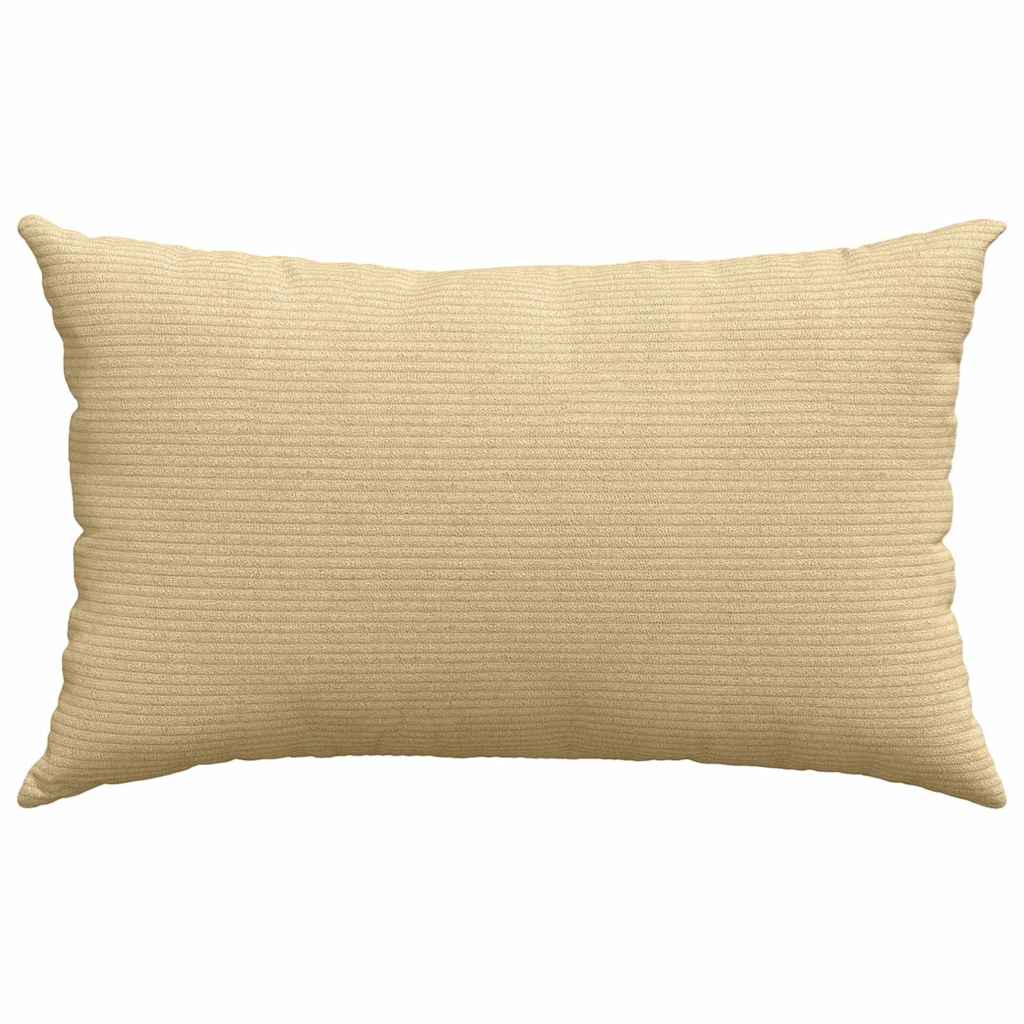 Sofa Pagalvės 2 pcs Pilkai žalia 50 x 30 cm Kordūrinis audinys