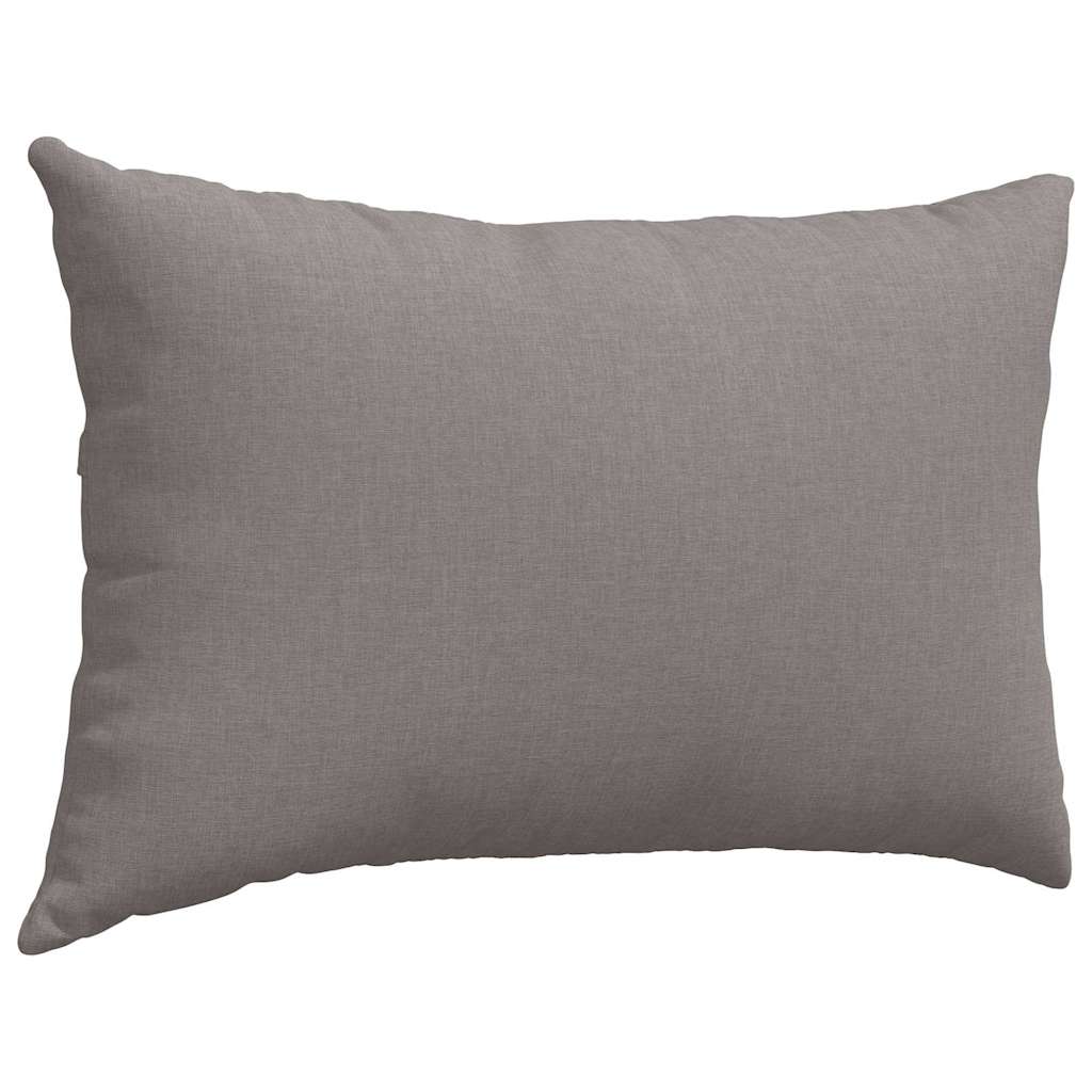 Sofa Pagalvės 2 pcs Taupe 60 x 40 cm audinys