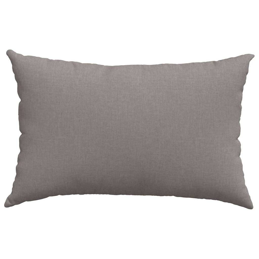 Sofa Pagalvės 2 pcs Taupe 60 x 40 cm audinys
