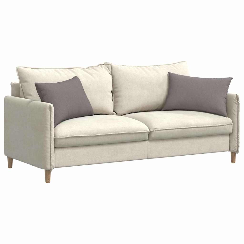 Sofa Pagalvės 2 pcs Taupe 60 x 40 cm audinys