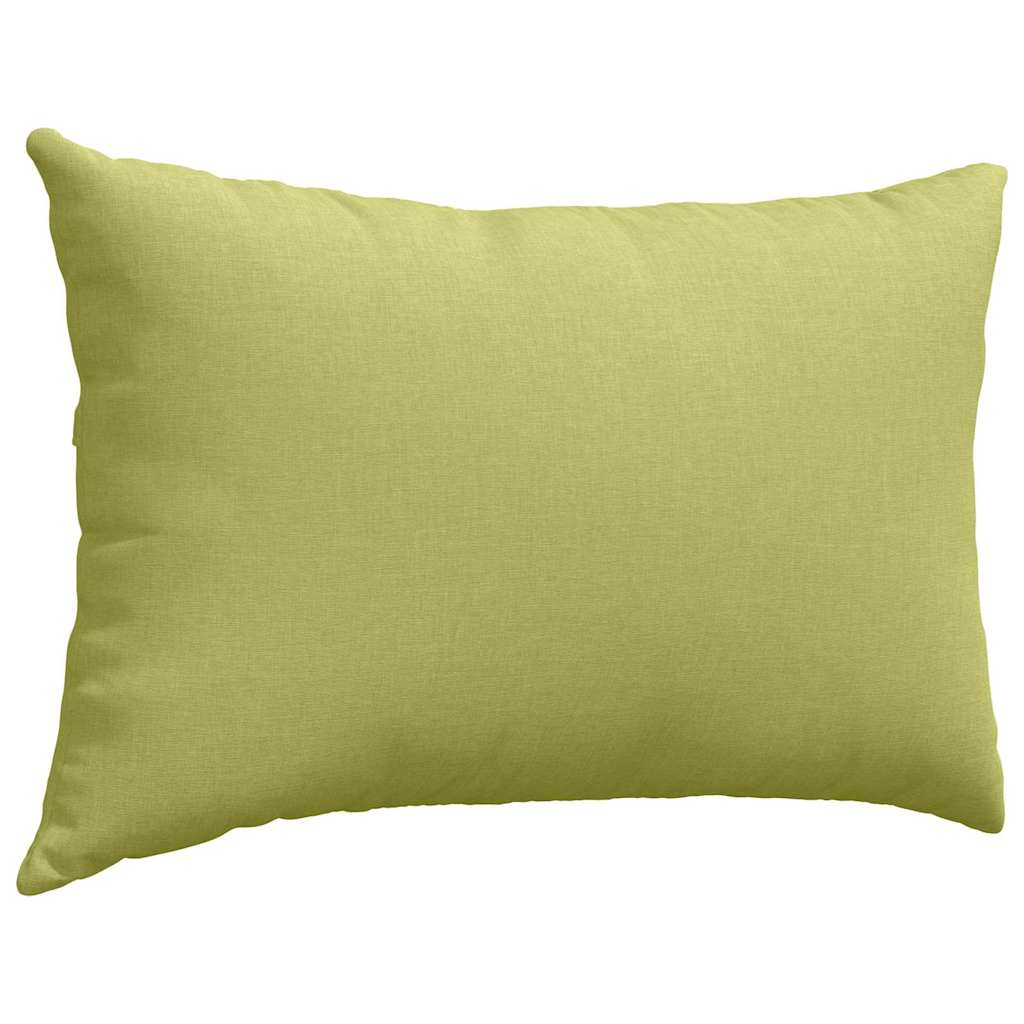 Sofa Pagalvės 2 pcs Šviesiai žalia 60 x 40 cm audinys
