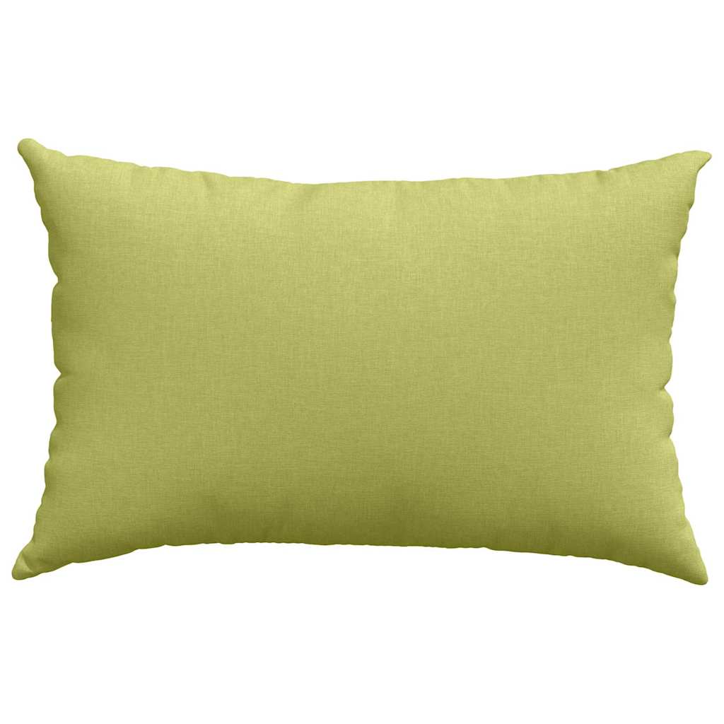 Sofa Pagalvės 2 pcs Šviesiai žalia 60 x 40 cm audinys