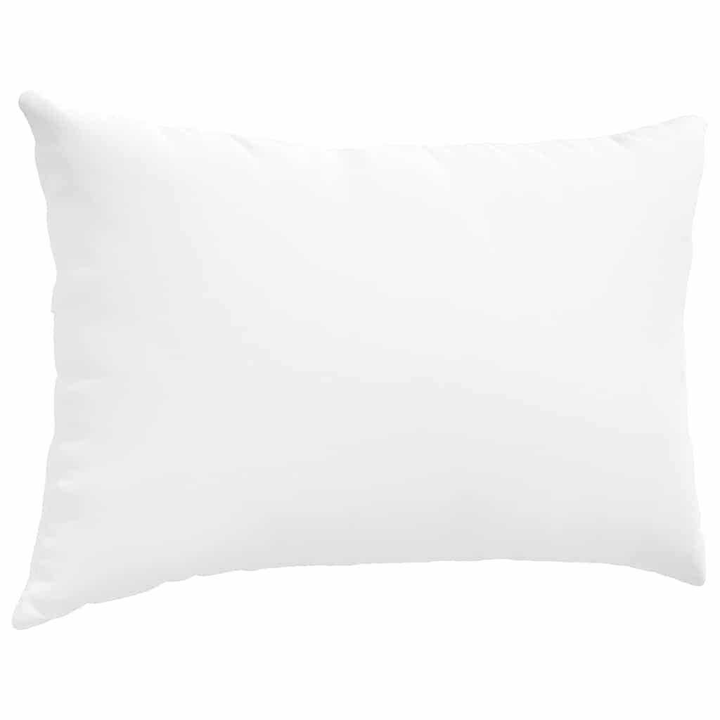 Sofa Pagalvės 2 pcs Balta 60 x 40 cm audinys