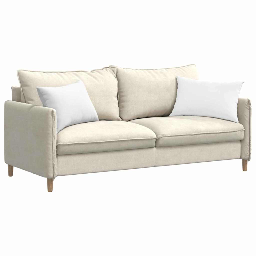 Sofa Pagalvės 2 pcs Balta 60 x 40 cm audinys