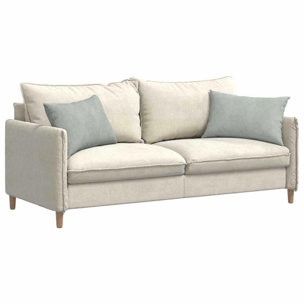 Sofa Pillows 2 pcs Light gray 60 x 40 cm