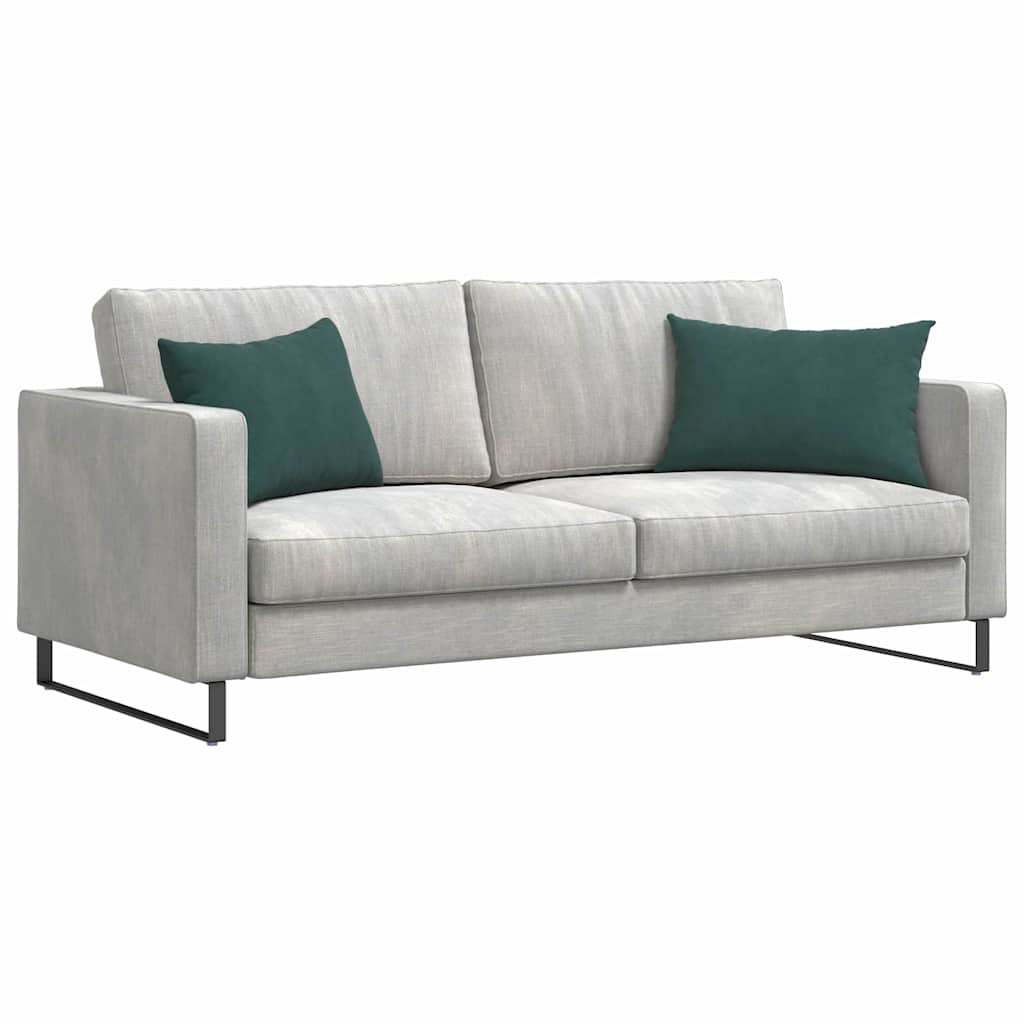 Sofa Cushions 2 pcs Dark green 60 x 40 cm Cordura fabric