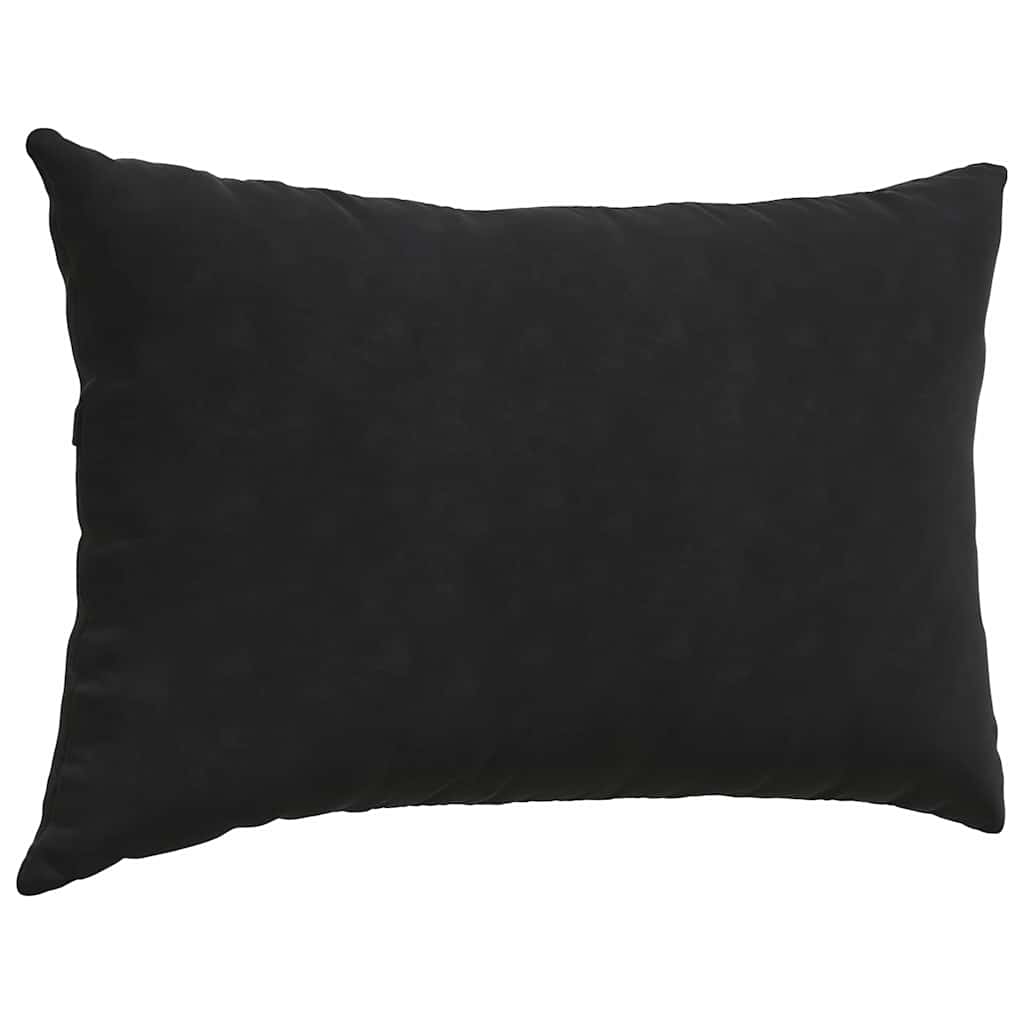 Sofa Pillows 2 pcs Black 60 x 40 cm Cordura Fabric