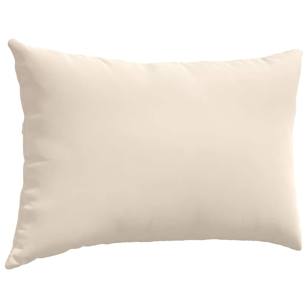 Sofa Pagalvės 2 pcs Smėlio 60 x 40 cm audinys