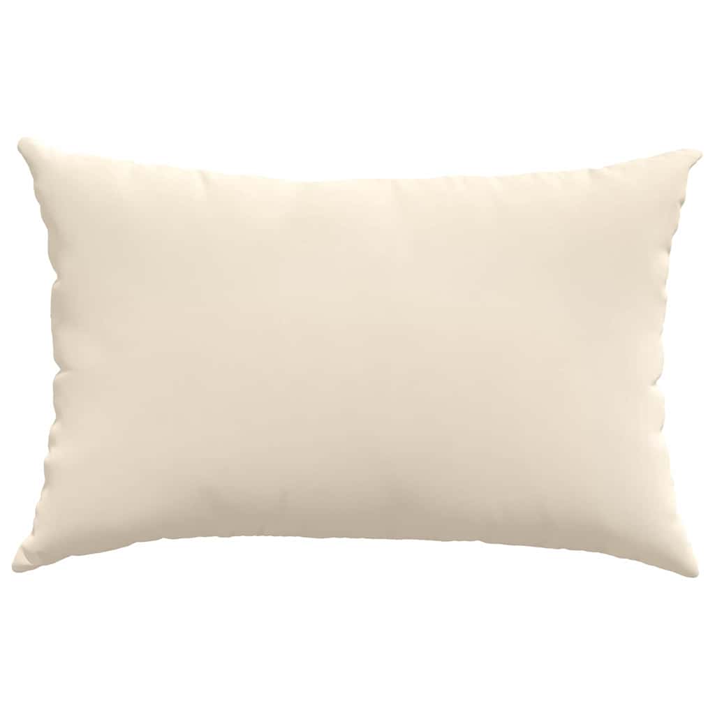 Sofa Pagalvės 2 pcs Smėlio 60 x 40 cm audinys