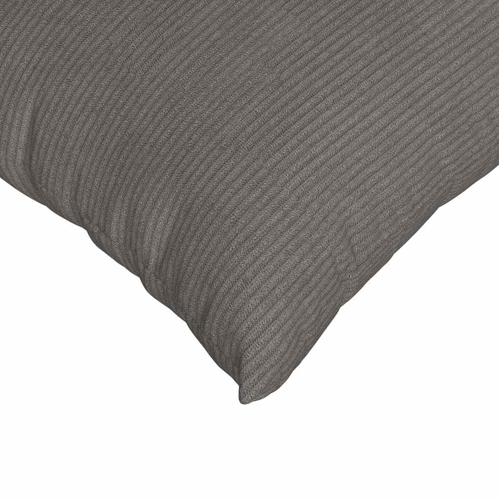 Sofa Pillows 2 pcs Light gray 60 x 40 cm