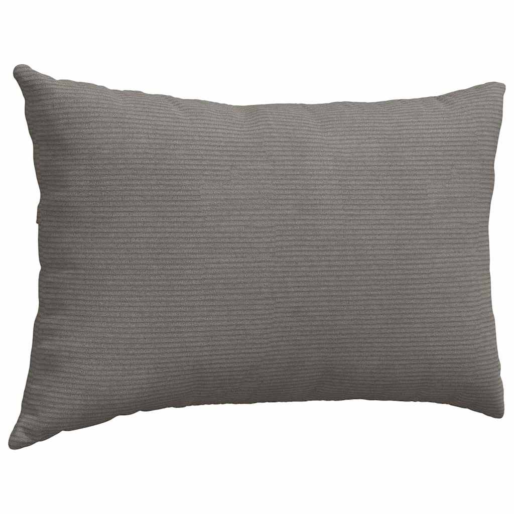 Sofa Pillows 2 pcs Light gray 60 x 40 cm