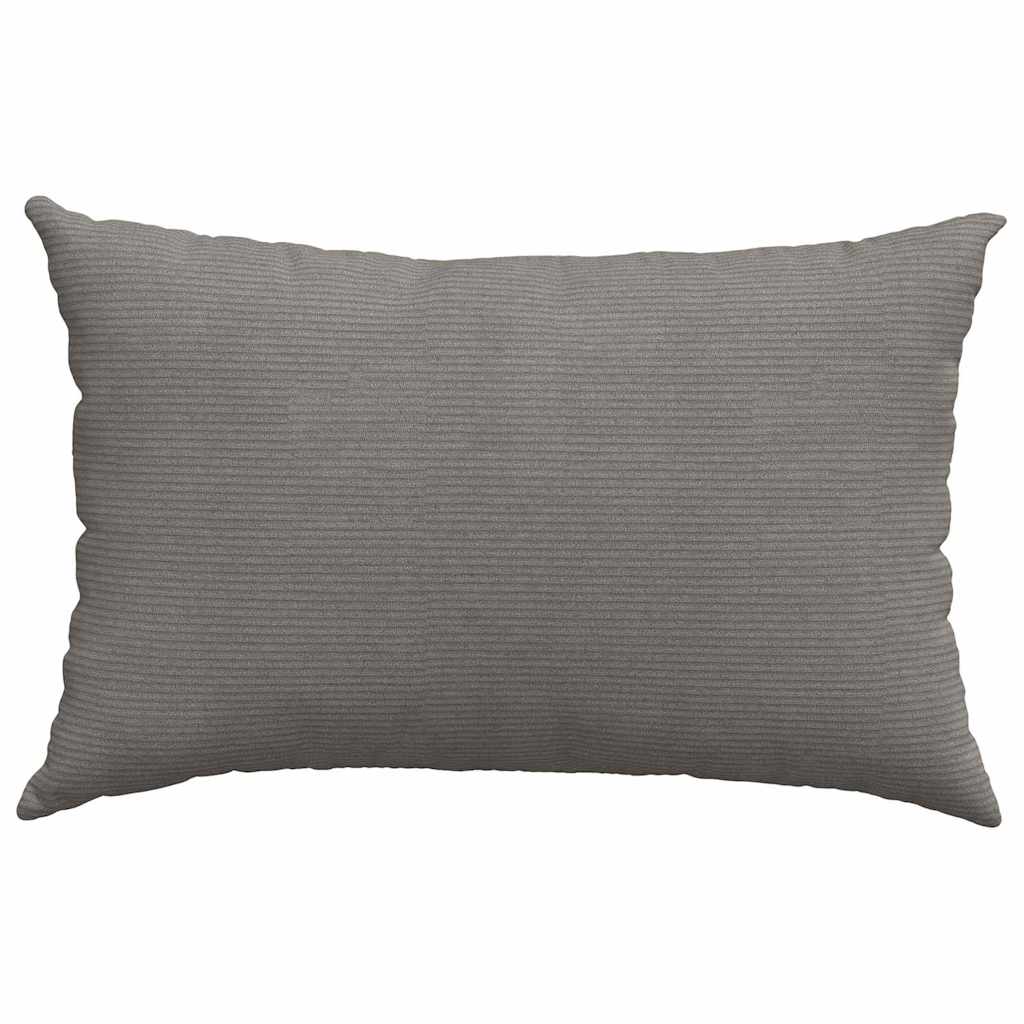 Sofa Pillows 2 pcs Light gray 60 x 40 cm