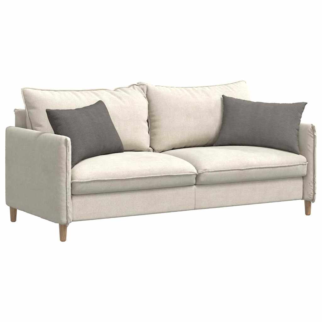 Sofa Pillows 2 pcs Light gray 60 x 40 cm