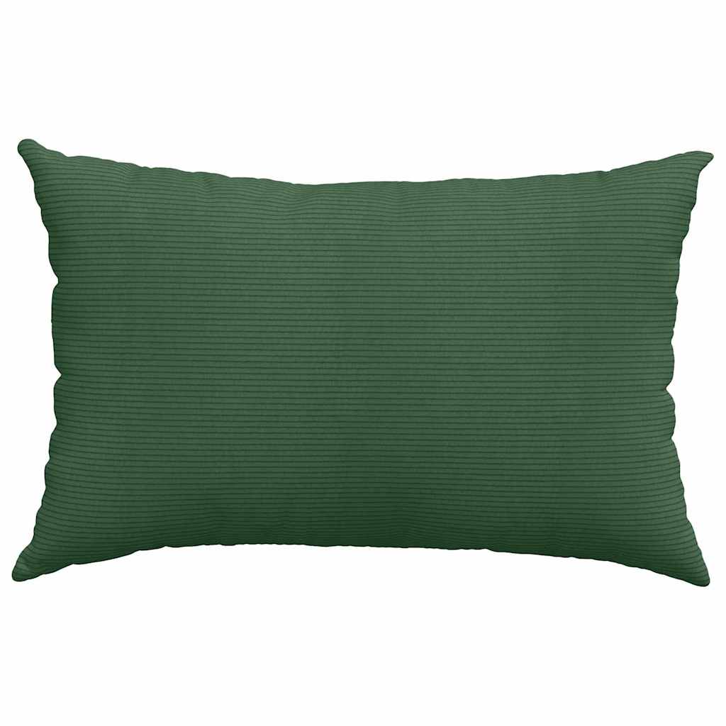 Sofa Cushions 2 pcs Dark green 60 x 40 cm Cordura fabric
