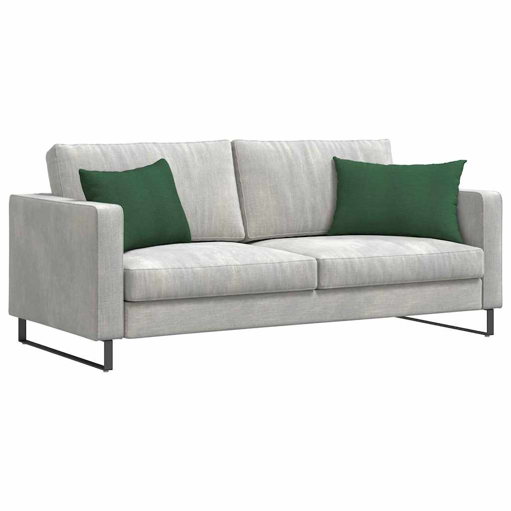 Sofa Cushions 2 pcs Dark green 60 x 40 cm Cordura fabric