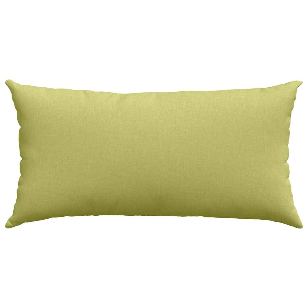 Sofa Pillows 2 pcs Light green 80 x 40 cm fabric