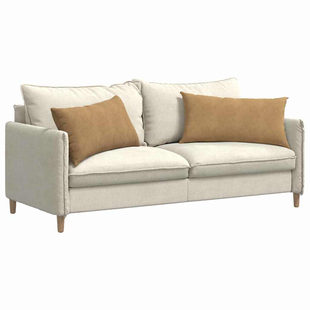 Sofa Pillows 2 pcs Brown 80 x 40 cm Corduroy Fabric