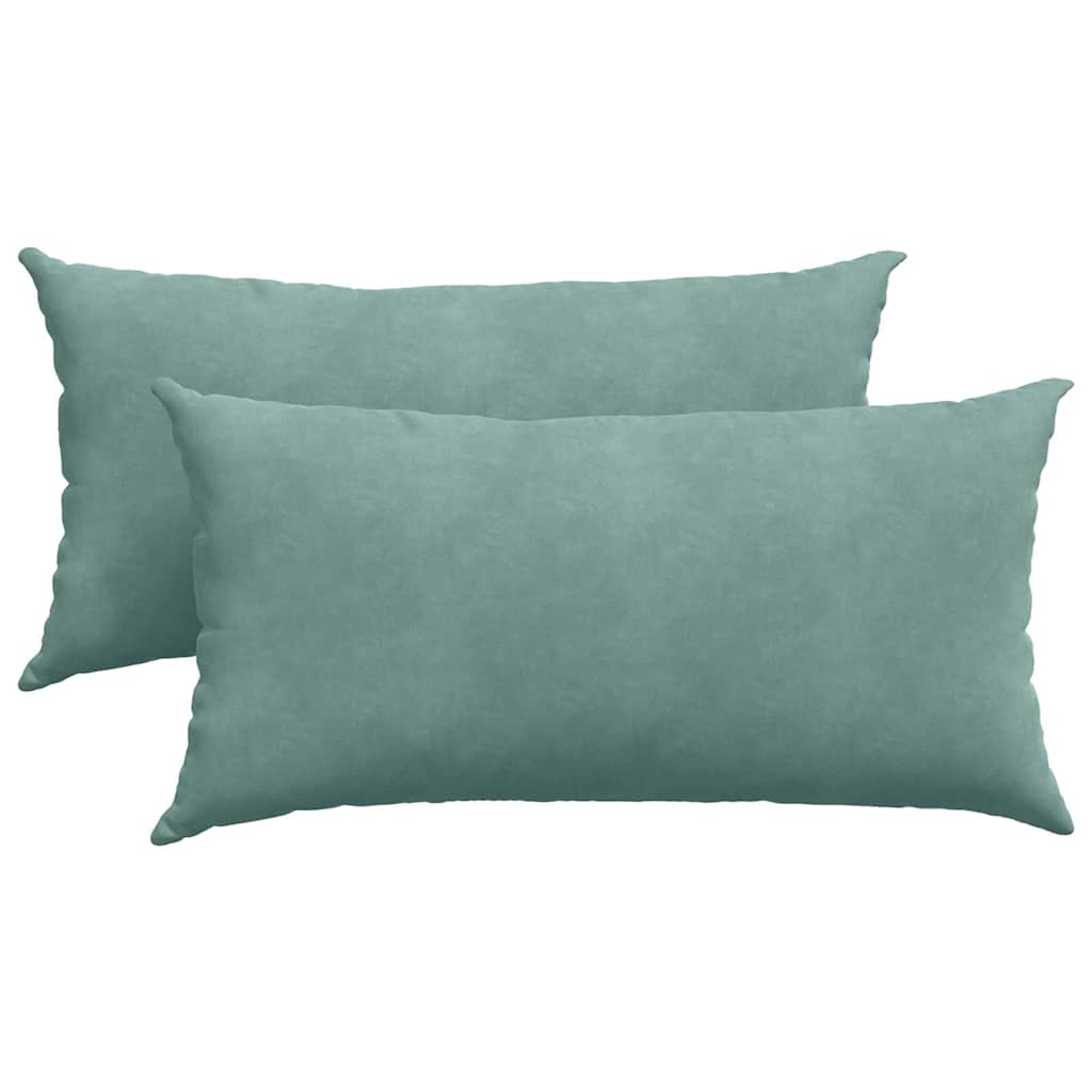 Sofa Pillows 2 pcs Marine Green 80 x 40 cm Cordura Fabric