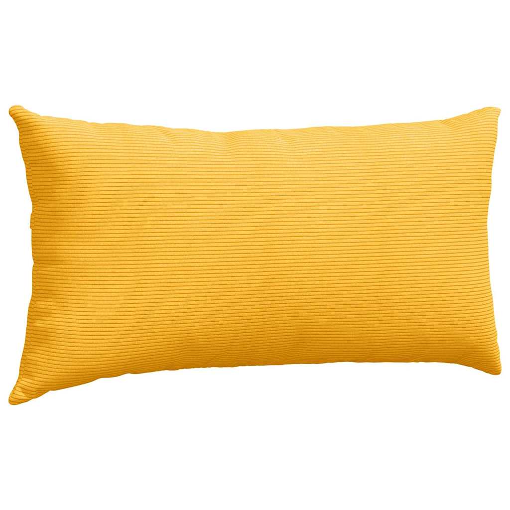 Sofa Pagalvės 2 pcs Šviesi geltona 80 x 40 cm