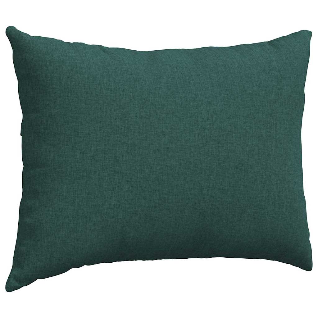 Sofa Pagalvės 2 pcs Tamsiai žalia 70 x 50 cm audinys