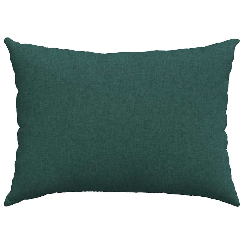 Sofa Pagalvės 2 pcs Tamsiai žalia 70 x 50 cm audinys